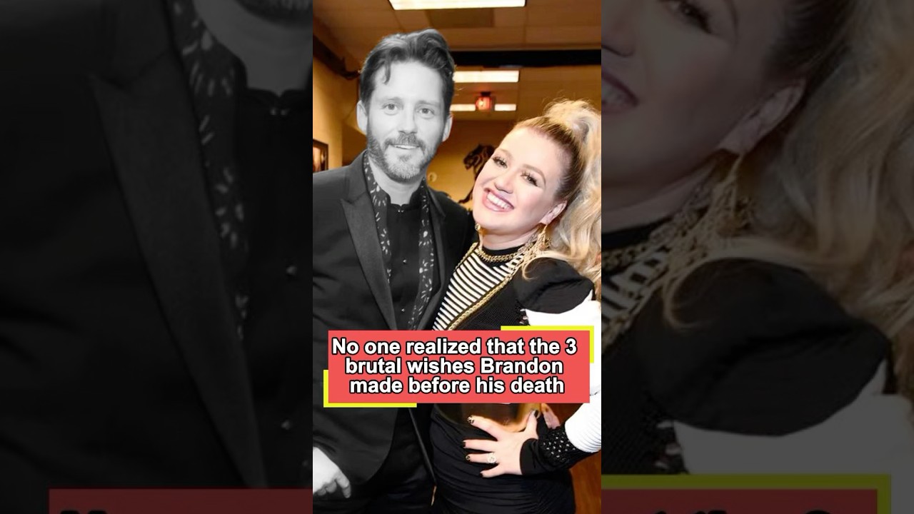 No one realized that the 3 brutal wishes Brandon Blackstock made before his death made Kelly