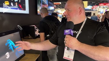 XYN 3D Spatial Reality Display with Ameria Gesture-Based Interaction | Sony at InfoComm 2025