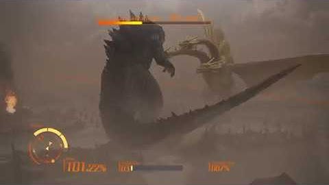 GODZILLA PS4 : Godzilla 2014 vs King Ghidorah
