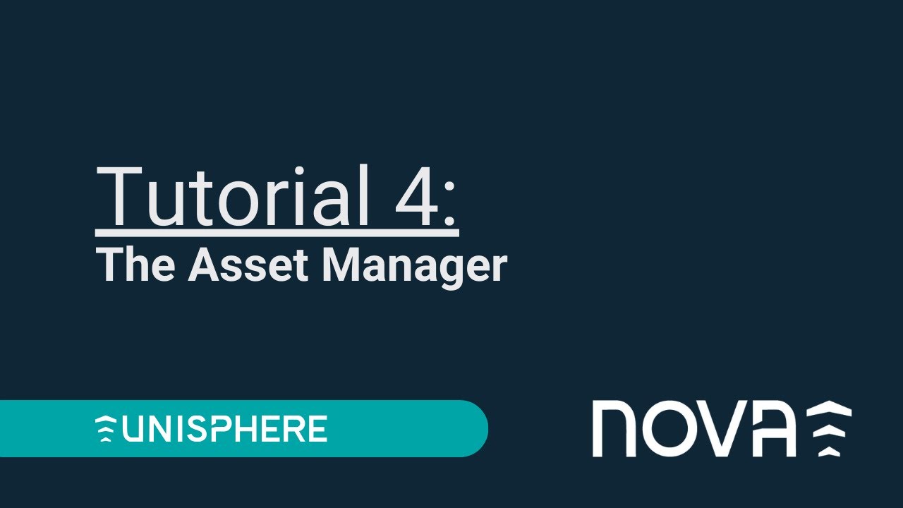 Tutorial 4: Nova Operations & Weather Management - How to use the Asset ...