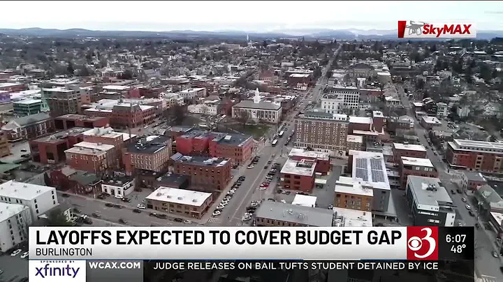 Facing budget shortfall, Burlington mayor announces job cuts