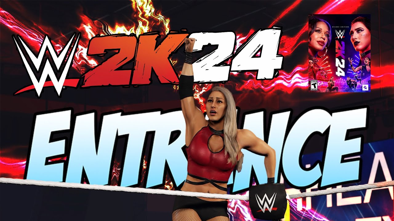 Rhea Ripley 17' Attire - WWE 2k24 ENTRANCE - YouTube