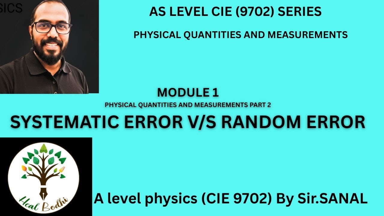 AS Physics CIE 9702 – Systematic & Random Errors Explained | Physical ...