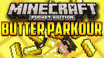 Epic Jump Map: BUTTER EDITION - Minecraft Pocket Edition