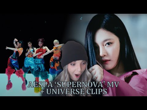 aespa 에스파 Supernova MV + Licorice Universe + Long Chat (#♥) Universe Reaction ll This Is CRAZY