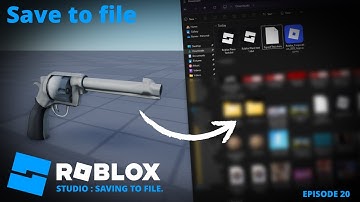 Roblox Studio - Building Tutorial |  Saving to file