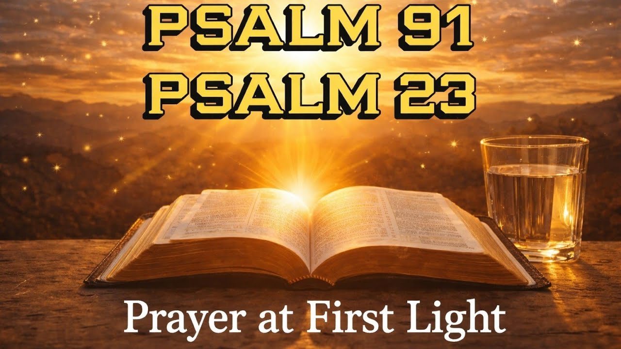 Psalm 23 & 91 Morning Prayer 🔥 Walk in God's Protection & Peace Today