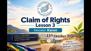 Details Claim of Rights Lesson 3   14 10 2026 Guide