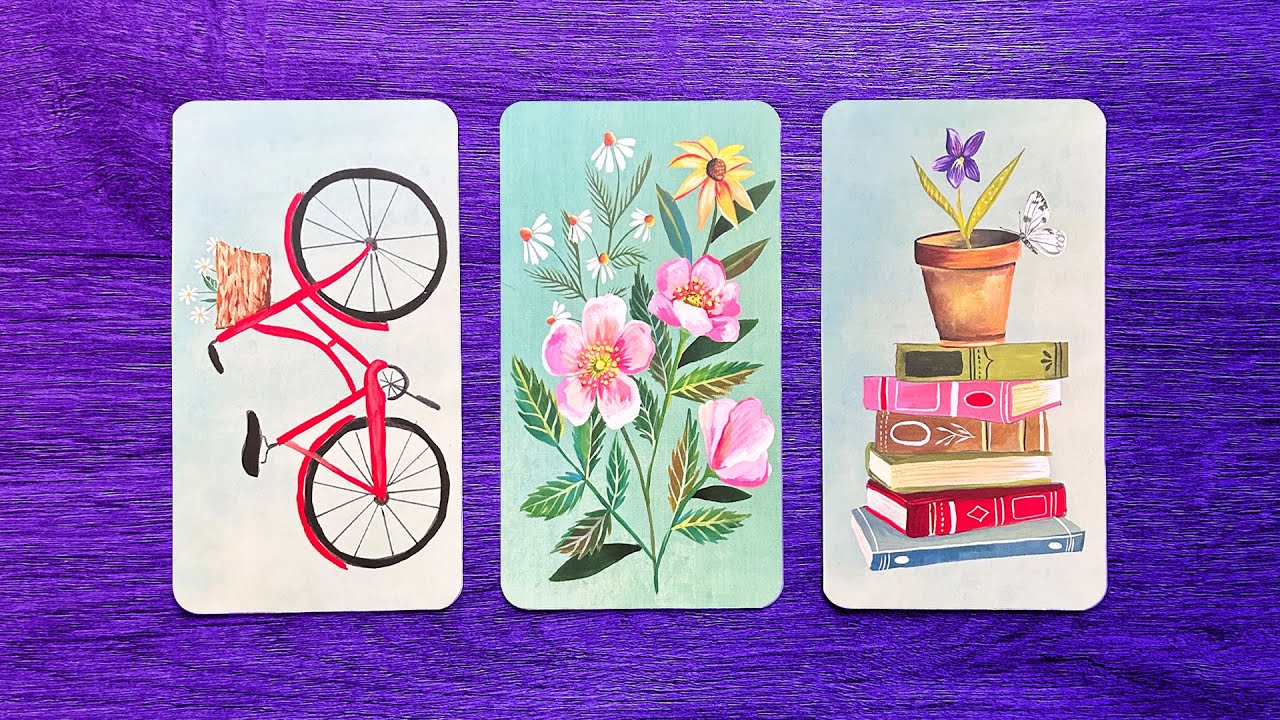 ¿Qué le dice su mente y su corazón sobre ti? 🫣🥰💜 Tarot interactivo 💜