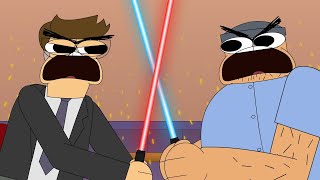 Teddy and Mort Fight Over A Laptop (Bob's Burgers Animation)