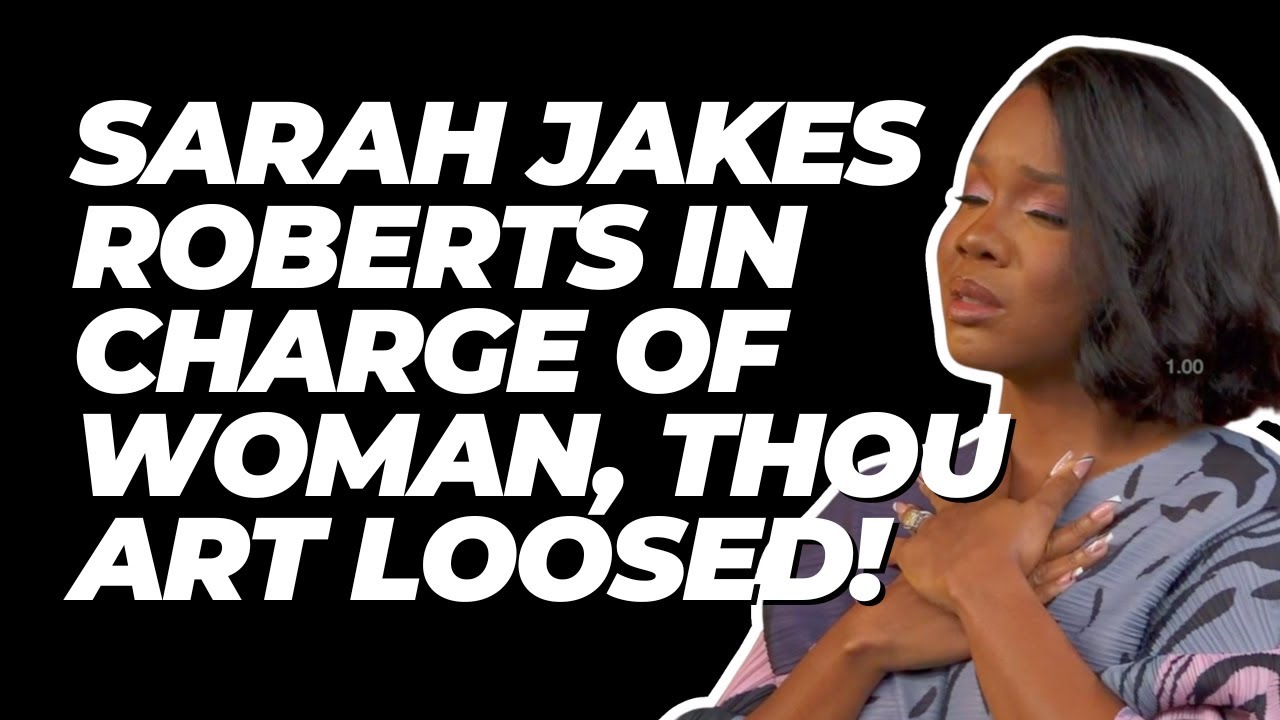 TD Jakes Passes Woman Thou Art, Loose! to Daughter Sarah Jakes Roberts