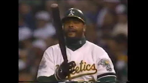 Dave Parker (A's) Hits a homerun off Scott Garrelts (Giants) (1989 World Series Game 1)