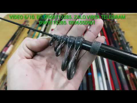 Video Cần câu nhật bãi. Video 6/10. Cần lure rút. Cần tay... - youtube