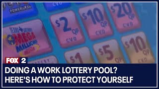 Doing a work lottery pool? Here's how to protect yourself