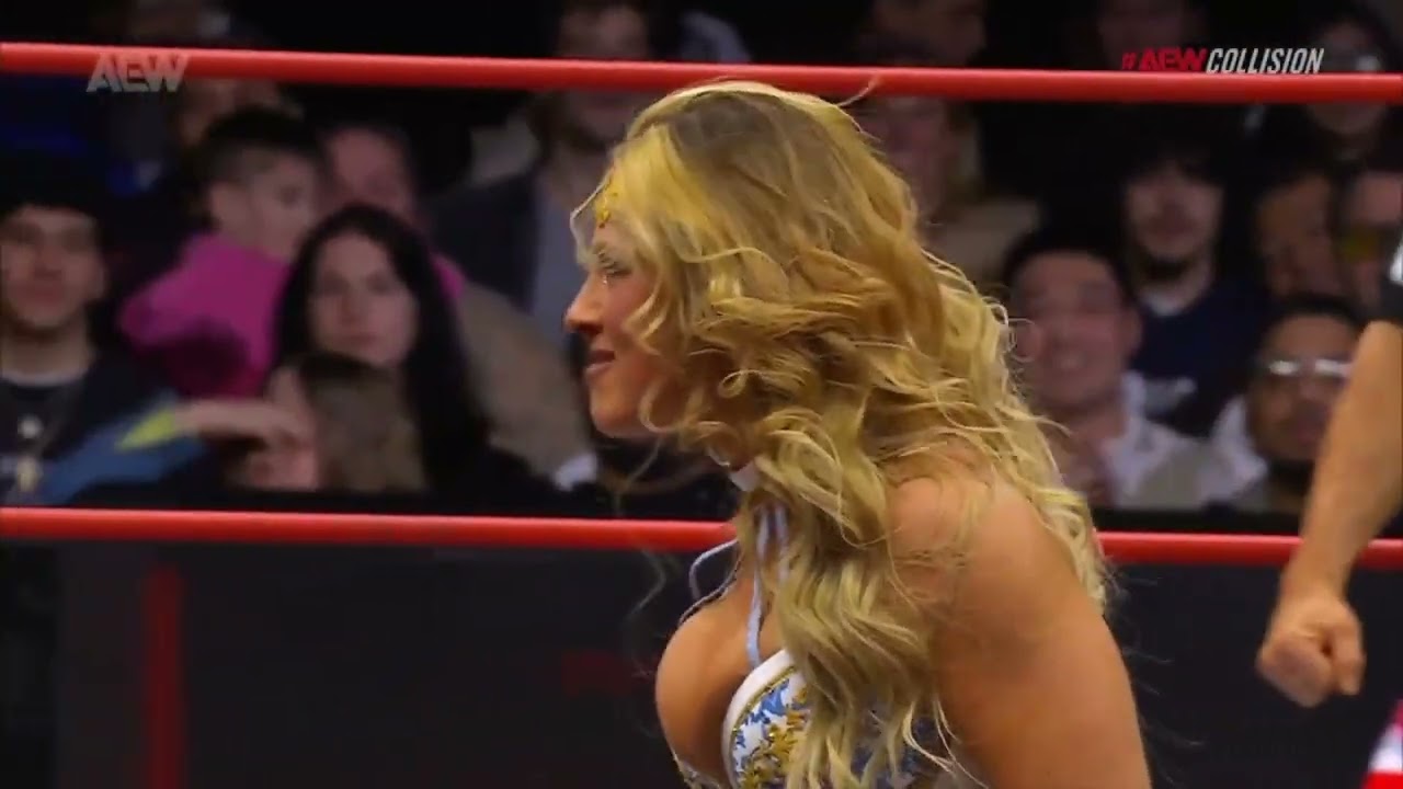 AEW Collision: Megan Bayne vs Rebecca Scott & Ashley Vox