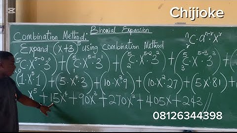 BINOMIAL THEOREM: Detailed Explanations and Examples #education #youtubeshorts #mathematics