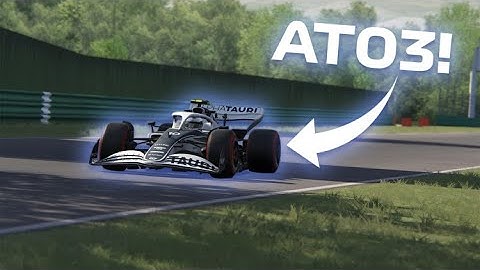 The NEW AlphaTauri AT03 On Track in Assetto Corsa!