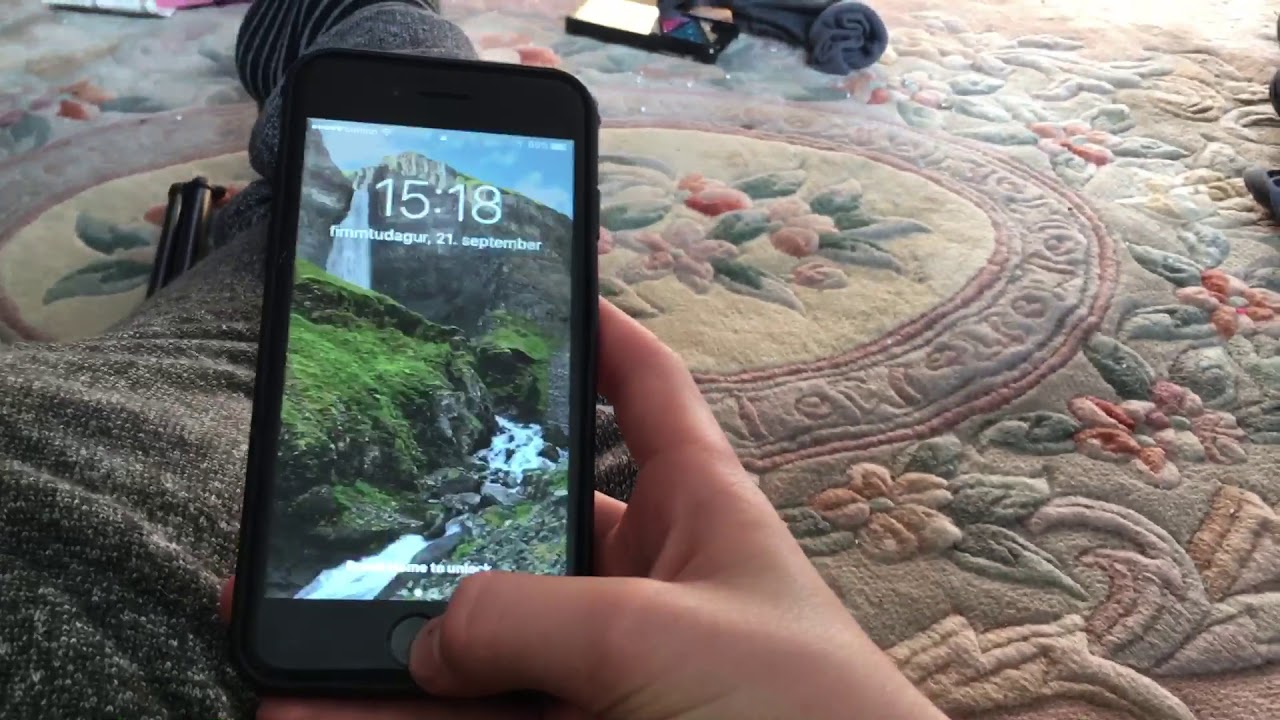 How to unlock your iPhone ������ with out passcode - YouTube