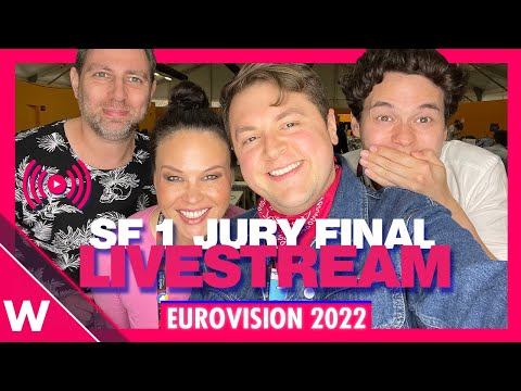 Eurovision 2022: First Semi-Final Jury Rehearsal livestream from Turin