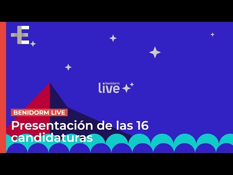 #BenidormLive: Presentacin de los 16 artistas del Benidorm Fest 2024 (11/11/2023) | Eurolive Radio