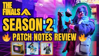 THE FINALS PATCH NOTES 2.0.0 REVIEW 💥🚀: NEW GADGETS, NEW MAP, NEW GAMEMODE, NEW BATTLEPASS & MORE!!!