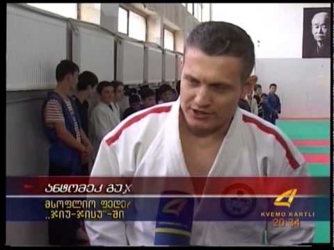 ჯიუ ჯიცუს ფედერაციის  წარმომადგენლები დმანისში 09 02 15