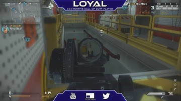 Call of Duty - Ghosts : 1v4 competitive SnD clutch