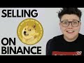 How To Sell Dogecoin on BINANCE (UK)