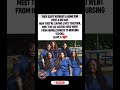 They had no roof for 10 years. Now they wear scrubs. ❤️#shorts #viral