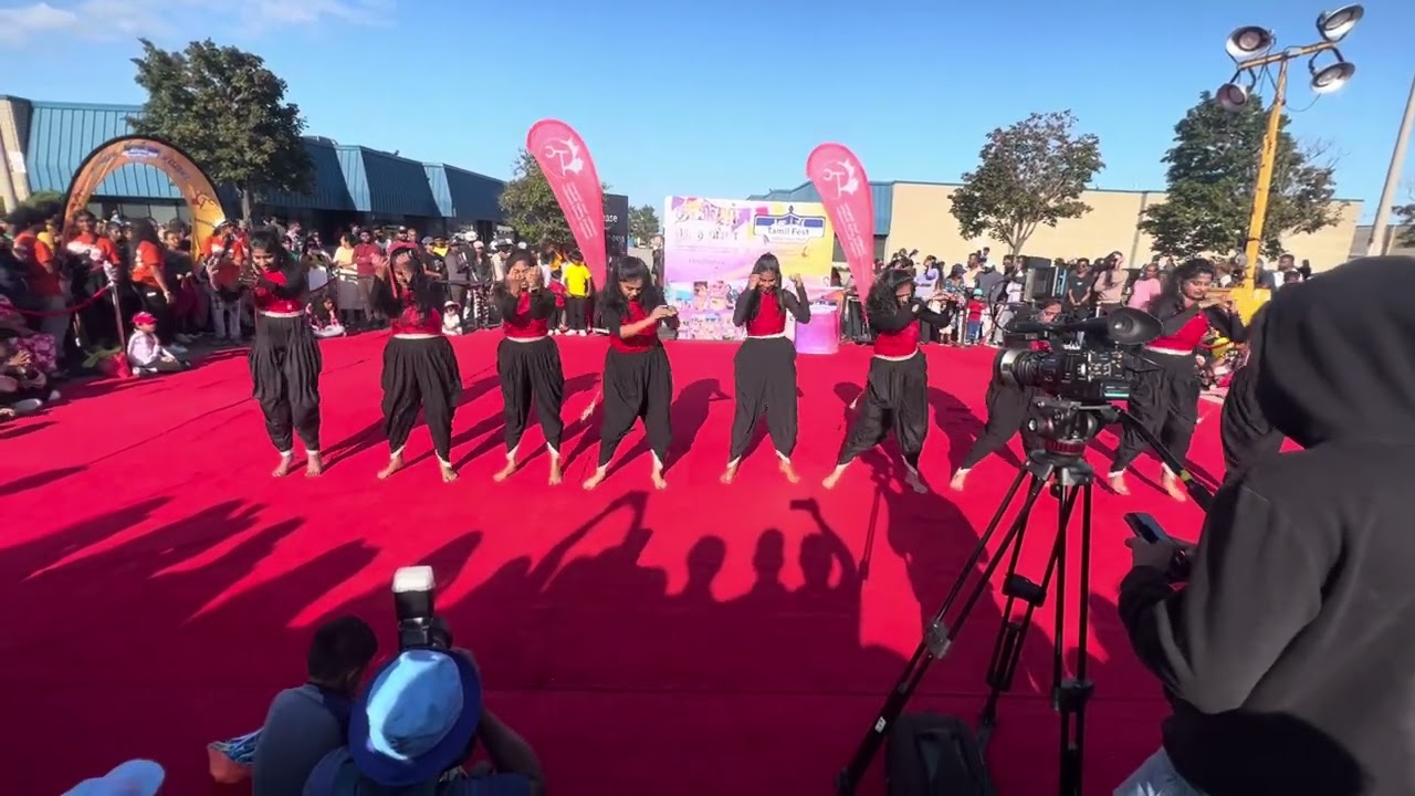 Jujubee - Group Dance - Tamil Song Dance Performance in Canada