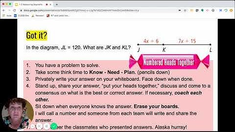 1 3 Measuring Segments   Video Lesson