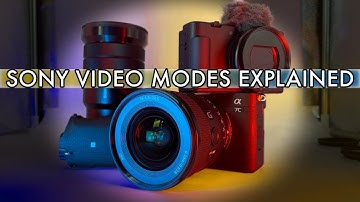 Sony Video Modes Explained: Aperture/Shutter Priority; Auto; Manual on ZV1 A7C, A6400