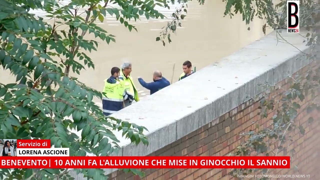 BENEVENTO| 10 ANNI FA L'ALLUVIONE CHE MISE IN GINOCCHIO IL SANNIO
