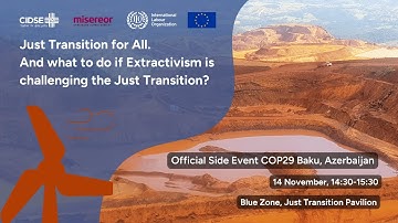 Just Transition for All: What to do if Green Extractivism is challenging the Just Transition?