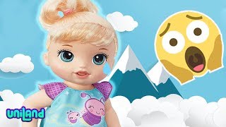 Baby Alive Dolls Face Their Fear of Heights | Toddler Tales | UniLand Kids