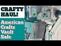 CRAFTY HAUL TIME! AMERICAN CRAFTS VAULT SALE HAUL | WE R MEMORY KEEPERS