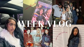 Week Vlog: Photo Shoot, New Hair, Tik Tok Live, School, Jobi pre birthday