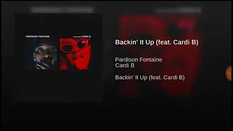 Backin' It Up (feat. Cardi B) [CLEAN]