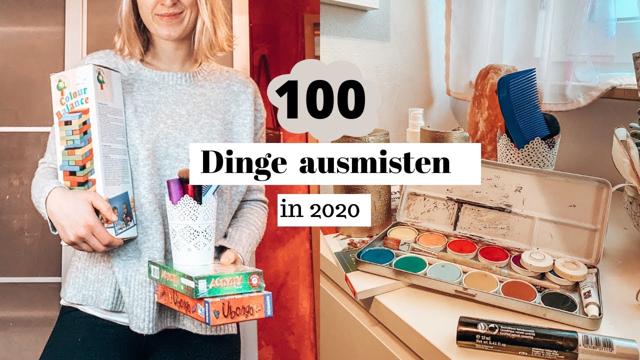100 Dinge Minimalismus Liste