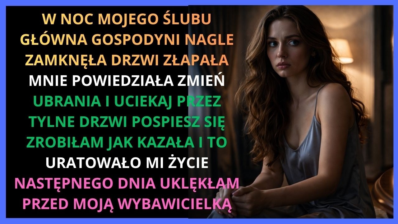 „W noc mojego ślubu gospodyni zamknęła drzwi i kazała mi się przebrać. Następnego dnia…”