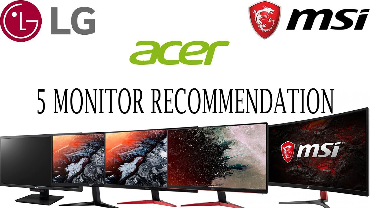 5 Rekomendasi Monitor 144Hz & 240Hz dibawah Rp 5 Juta - YouTube