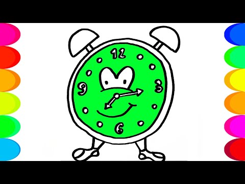 როგორ დავხატოთ საათი