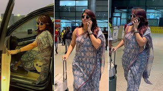Anchor Anasuya Bhardwaj at Hyderabad Airport | Anasuya Bhardwaj | Anasuya latest Video