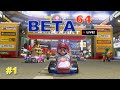 Beta64 Live - Mario Kart 8 #1 (JFF)