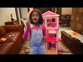 My Barbie DREAMHOUSE!! - Unboxing & Tour | MyMissAnand