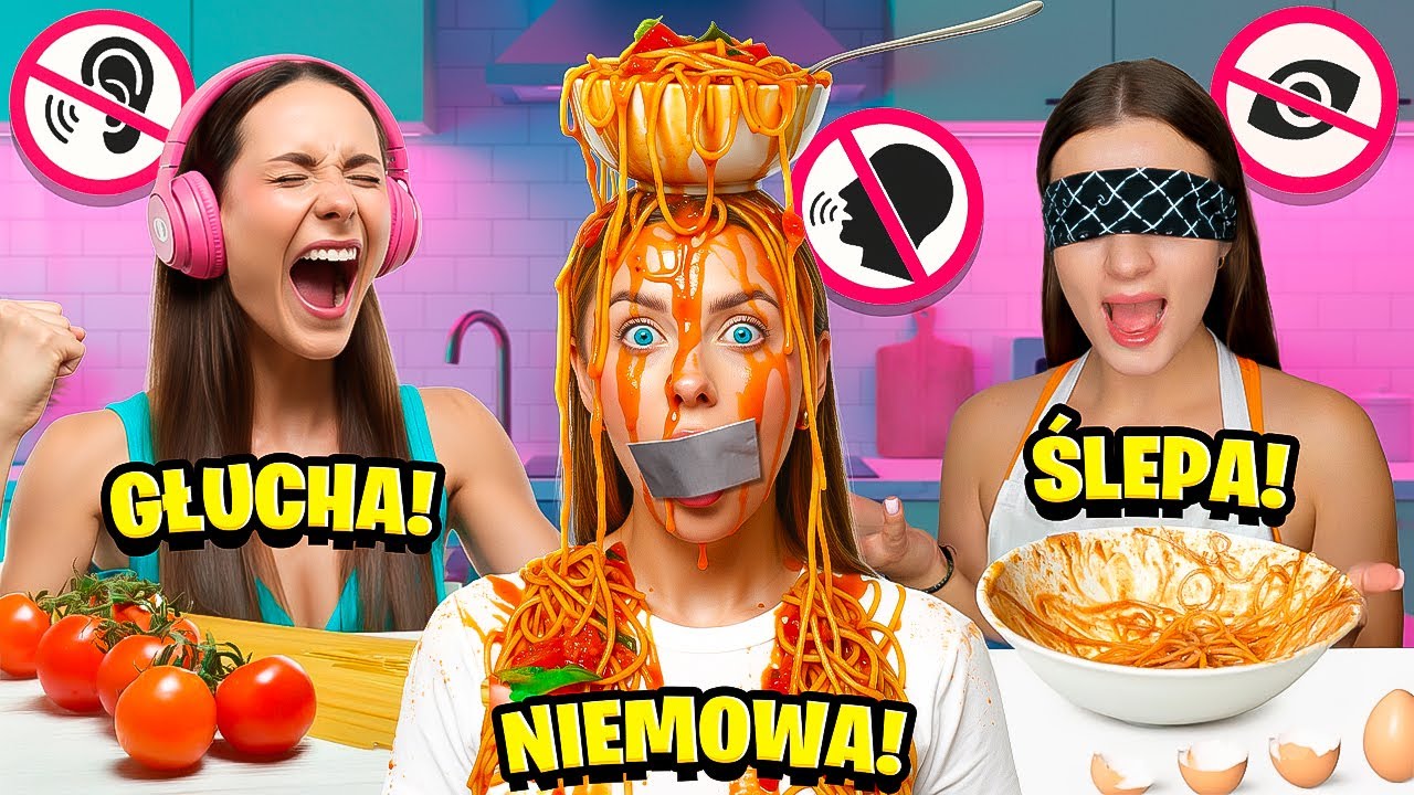 Ślepa, głucha i niema - Spaghetti Challenge!