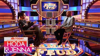 Steve Harvey gives a look behind the scenes of ‘Family Feud’