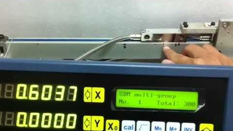 TDS-3i DRO Training - SDM function - TheDROstore.com mTECH TECH 3i