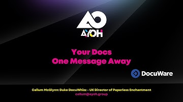 DocuWare + Microsoft Teams: Instantly Check Document iNFO Using AI (No Login Needed!)