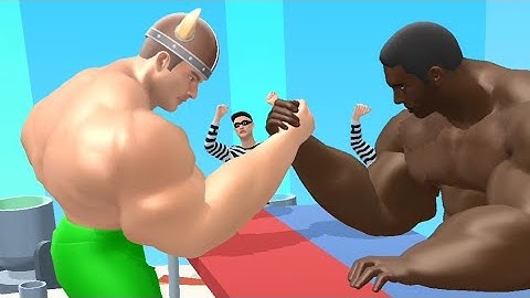 MUSCLE RUSH Game All Levels GameplayWalkthrough Mobile Games Level 19-20